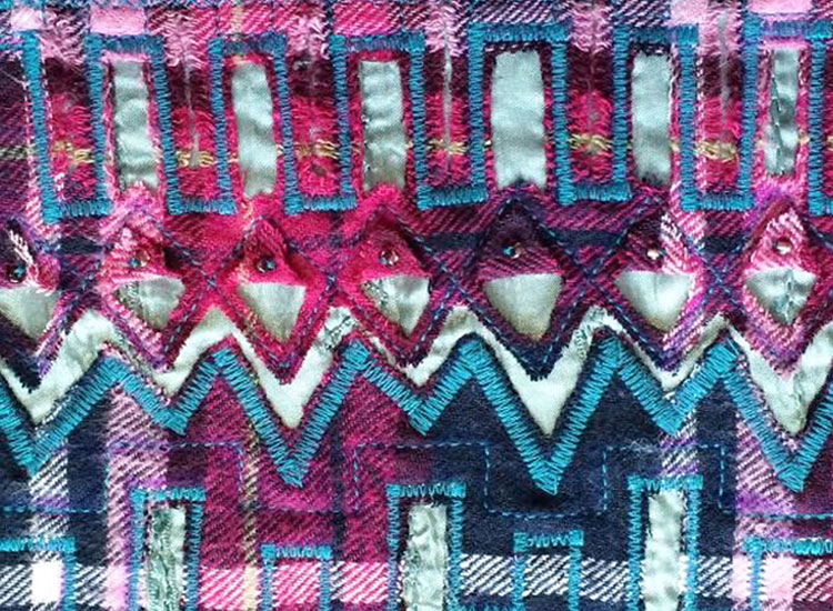 Advanced Machine Embroidery Course Ss4 School Of Stitched Textiles