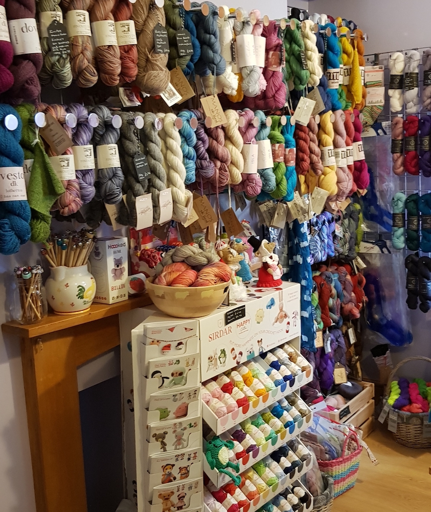 display-at-neath-valley-wools | School of Stitched Textiles