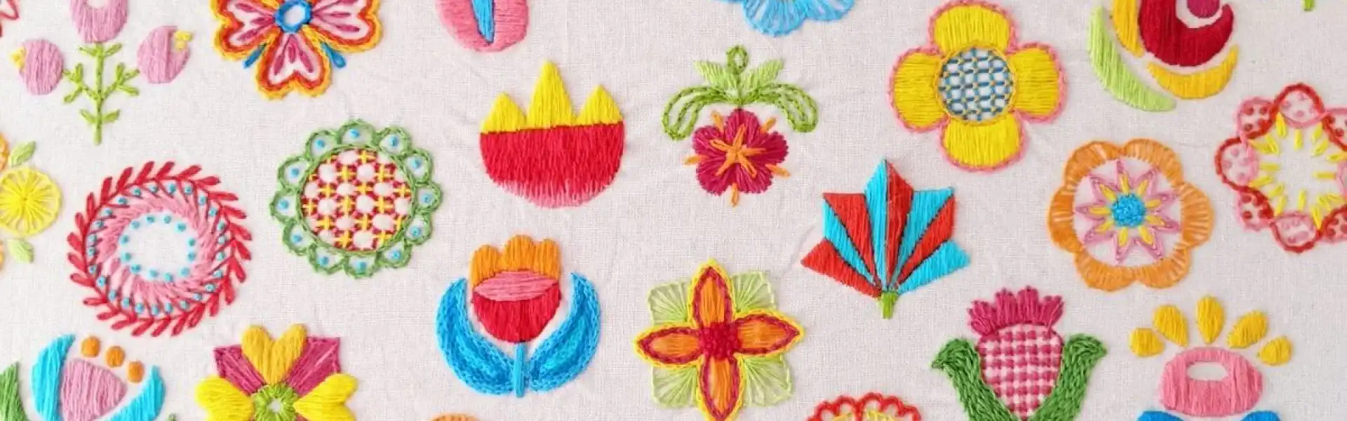 Slow Stitching Flowers – Carina's Craftblog