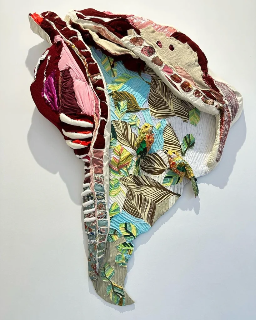 Tamara Kostianovsky's textile artwork advocated for animal's rights.