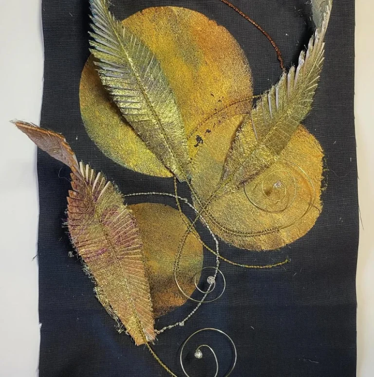 Machine Embroidery course work by Kerry Kernan - @one_stitch_or_another