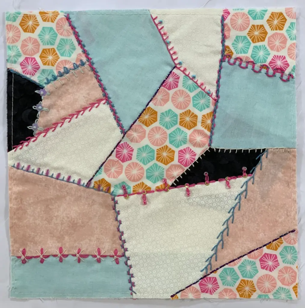 Crazy Patchwork by Amanda Jayne