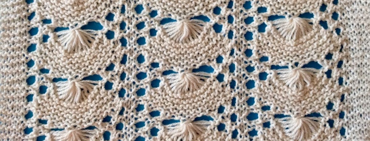 Knitting sample by Patricia McCarthy