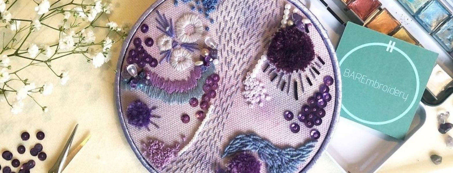 A Graduate Story by Beth Rhodes, Hand Embroidery Graduate