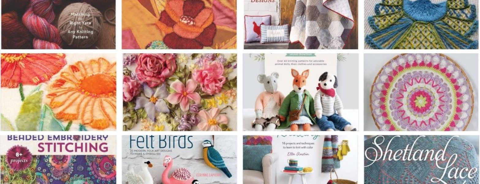 Latest Book Releases for Stitch Enthusiasts.