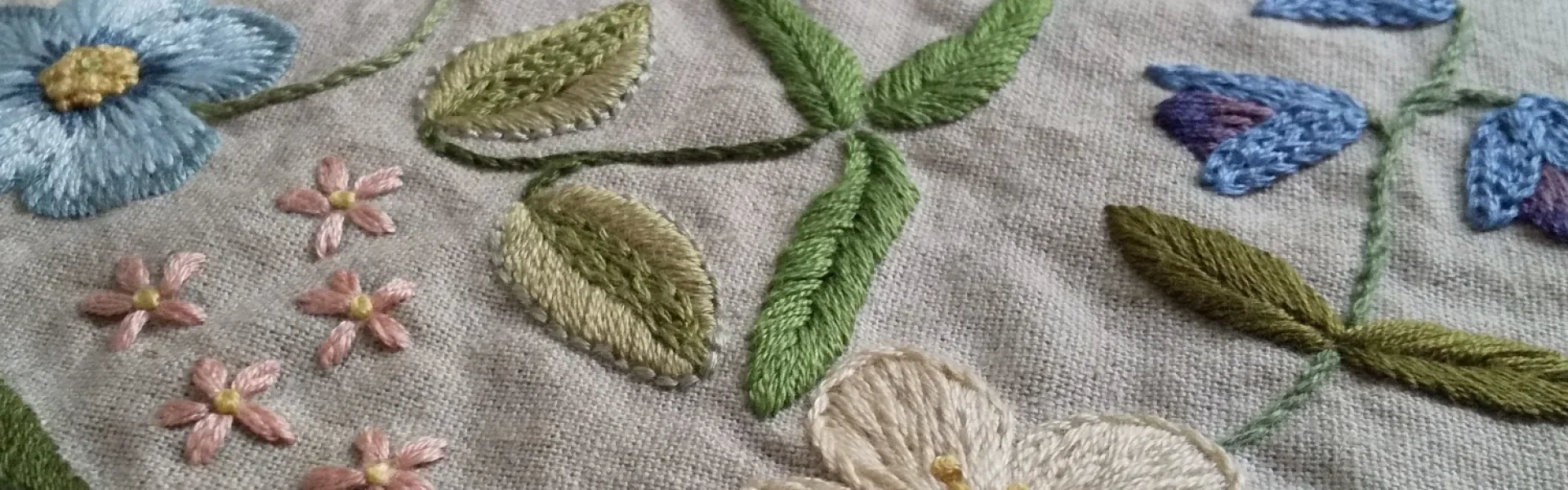 Noriko Livingstone's embroidery in bloom. An interview with the School of Stitched Textiles