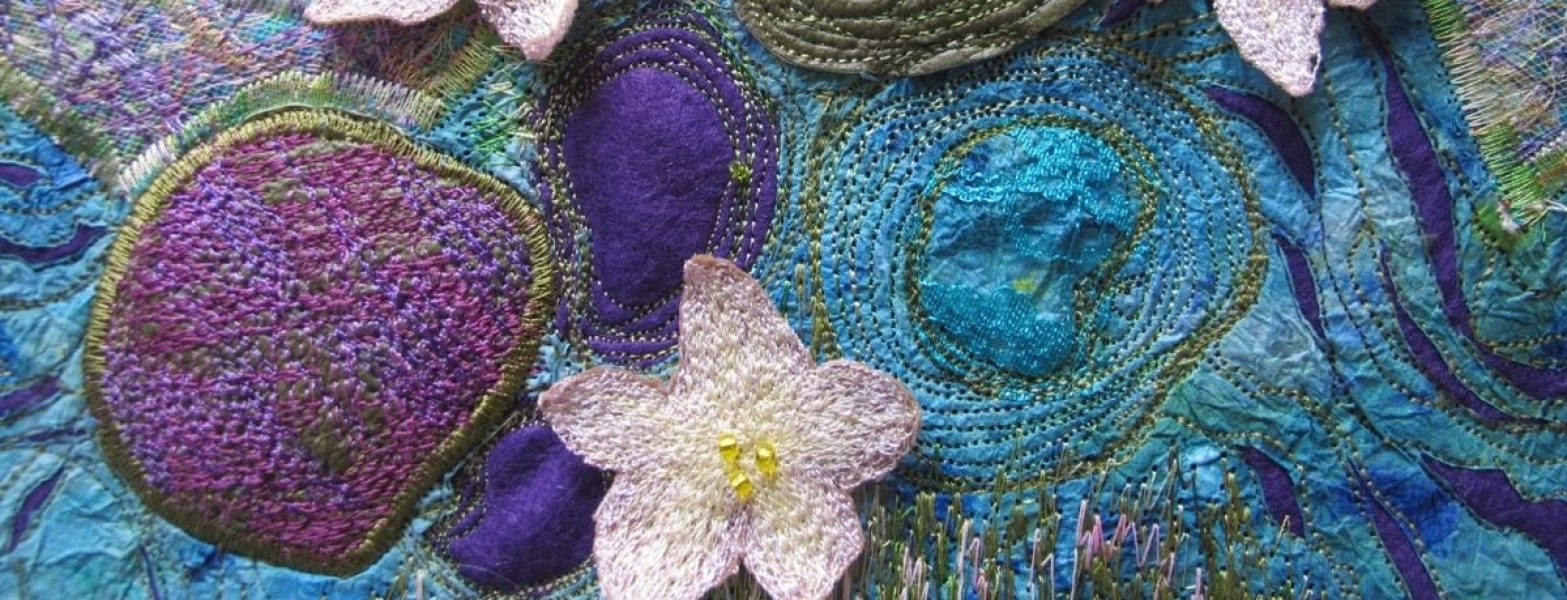 A creative journey by Helen Plummer - Machine Embroidery graduate